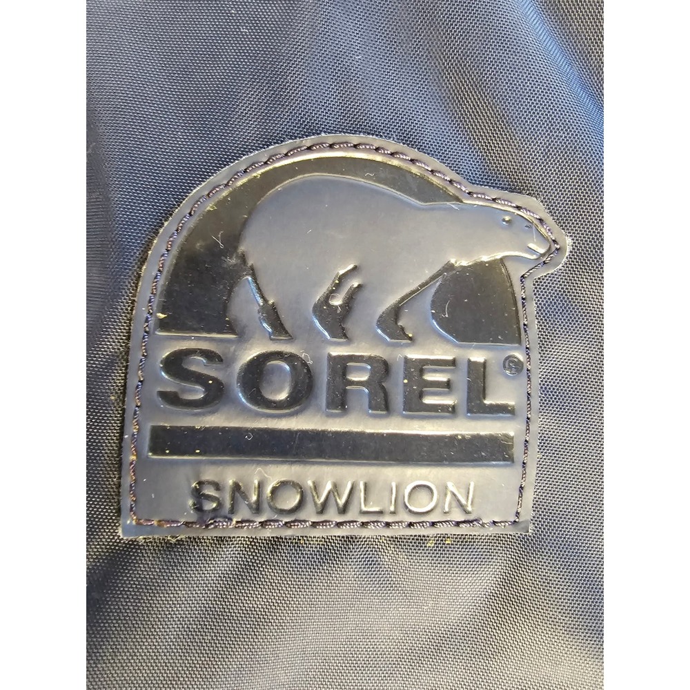 SOREL Snowlion Tall Snowboots Blue Lined Boots size 10 - Picture 9 of 10
